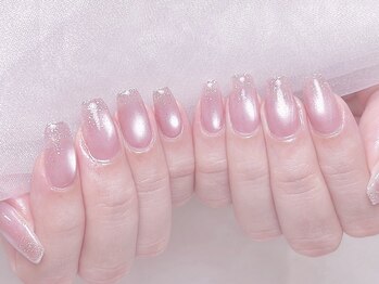 ミルキーココ(milky Coco)/マグネット×フラッシュネイル