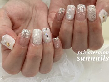 サンネイルズ(sun nails)/6本アート