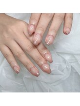 エミーネイル(Amie NAIL)/カラグラ×ラメグラ