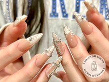 ネイルズガッシュ 武蔵小山店(NAILsGUSH)/冬ネイル/きらきら/パーツ