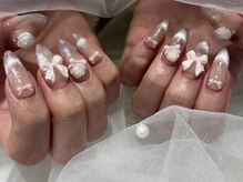 シェルネイル(SHELL NAIL)/マグフレンチ/staff:fujii