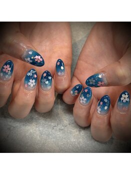 2026春ネイル【桜ネイル】