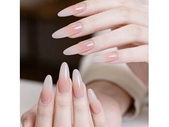 ユニコーンネイル 原宿表参道(unicorn nail)の写真/ハイセンスなモテネイルで注目の的間違いなし【2026年大人気のチークネイル6980円/持ち込みデザイン可】