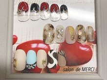 サロン ド メルシー(Salon de MERCI)/バレンタインネイル☆