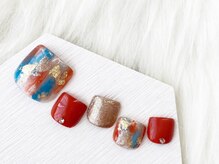 スリー(THREE)/Aug,2020/nail design