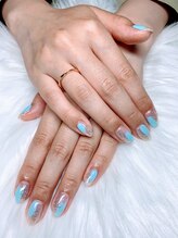 アムルーズ(Amoureuse)/ニュアンスクリアネイル♪