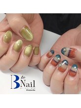 ビートゥーネイル 梅田(B to Nail)/アシメニュアンスネイル