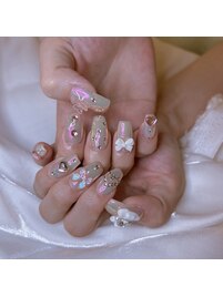 girly nail