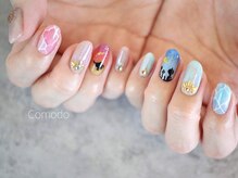 ネイル アトリエ コモード(nail atelier Comodo)/絵画ネイル [アラジン]