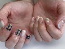 オーパス ノース(OPUS north)/お客様ネイル/古川/持込デザイン