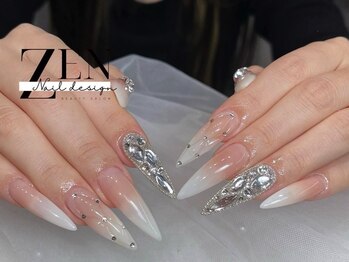 ゼン ネイル デザイン 池袋(ZEN NAIL DESIGN)/* 長 さだしやり放題×つけ放題
