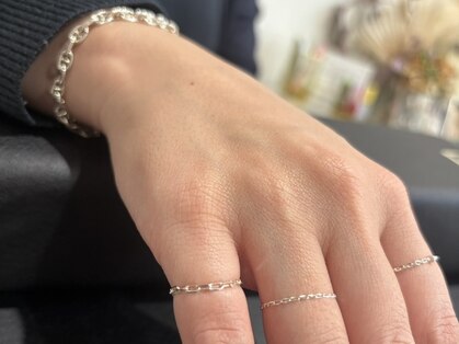 nail salon soi＋熊本【パーマネントジュエリー/耳ツボジュエリー/フィルイン】の写真