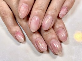 桃ネイル フルーツネイル