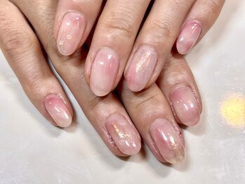 プリモ(PRIMO)/桃ネイル フルーツネイル