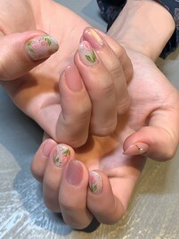 【Kato】チューリップネイル