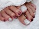 コロミネイル(colome nail)の写真/季節合うデザインとカラー豊富さ。画像持ち込みOKのネイルで足元輝く☆