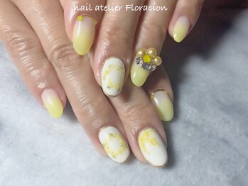 ネイルアトリエ フロラシオン/贅沢アートの褒められネイル28