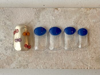 カラ ネイル 中津店(calla nail)/蝶々さんネイル