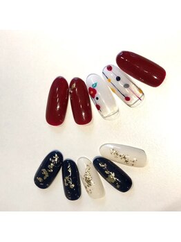 梅屋敷 ネイルサロンエクラ/季節の定額アートコース