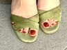 【フットワンカラー】ケア込み！¥7000