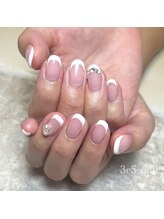 サエコ ネイル (3e5 nail)/◆ フレンチ＋追加アート ◆