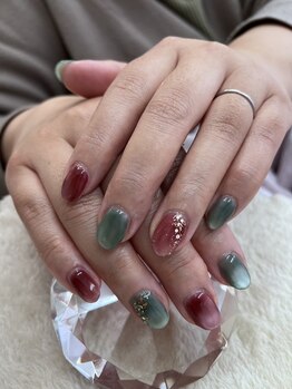 ネイルサロン エーナイン ザ ビッグ豊平店/マグネットネイル