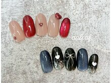 アンリーフ高田馬場店(an leaf)/バレンタインネイル