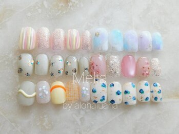 メリア(Melia)/シンプルやり放題ネイル