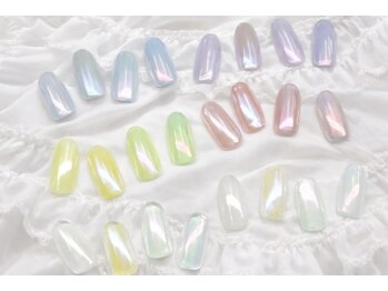 キャンアイドレッシー 川越店(Can I Dressy)/オーロラネイル