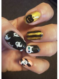 ハロウィーンネイル