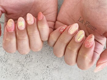 ラ フルール(La Fleur)/定額nuance◆nailsalon La Fleur