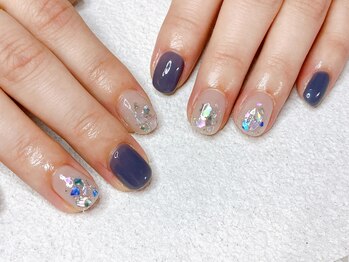 ノエル(Noel)/アースカラー×シェルネイル