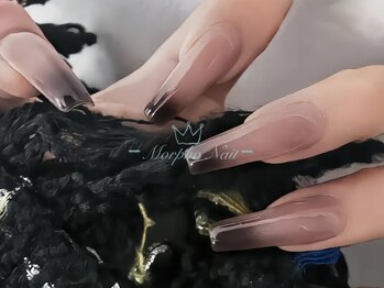 モルフォネイル(Morpho nail)/#ワンカラーグラデーション