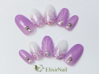 エリクサーネイル 神田(Elixir Nail)/シンプル / クーポン使用