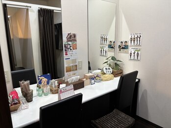 エステティックサロン サロン ド ヴィーナス 新宿店/メイクブースがあります♪