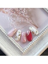 セプトネイル 函館店(SEPT NAIL)/1月大人可愛いおでかけサンプル