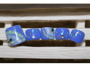 ネイルサロン ユーア(Yu a)/フット定額デザイン￥8480
