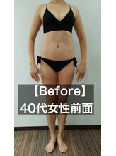 24ダイヤモンドジム(24 DIAMOND GYM)/【Before】40代お客様前面