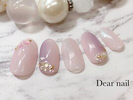 縦タイダイ×シェルフラワー