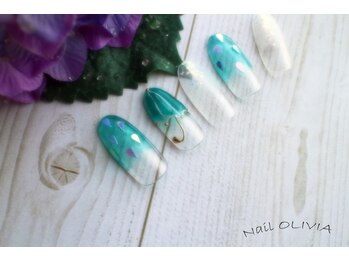 ビューティーアンドライフ オリビア(Beauty&Life Olivia)/夏の梅雨ネイル