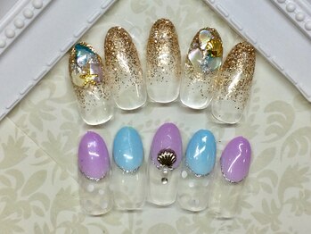 ティーエヌ 本厚木店/夏ネイル☆5000円【5500円税込】