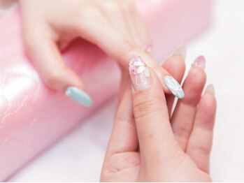 ラッシュ ネイル(LUSH nail)の写真/爪が弱い、小さい…試したけどモチが悪かった。そんな方は是非ご相談を♪貴方に合わせたネイルをご提供☆