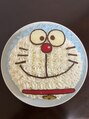 モア 戸田公園店 ドラえもん大好きなのでアイスケーキに挑戦しました♪
