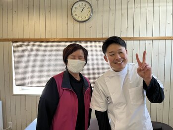 頭スッキリ整体サロン 伏見店/お客様とツーショット写真☆