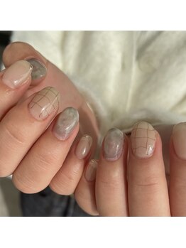 リノ 大阪本町店(lino)/ニュアンスネイル