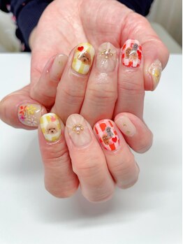 サロンドリスブラン(Salon du lys blanc)/トイプーネイル