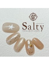 ネイルアンドアイラッシュサロン ソルティ 寺田町(salty)/ヒトデネイル