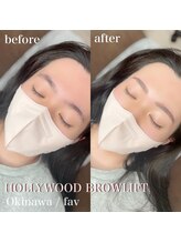 ファボ 宜野湾店(FAV)/ハリウッドブロウリフト