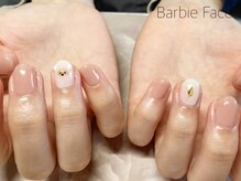 バービーフェイス 恵比寿(Barbie Face)/たぬきネイル