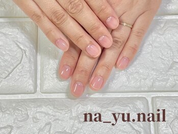 ナユネイル(na_yu.nail)/自爪風クリアネイル 185